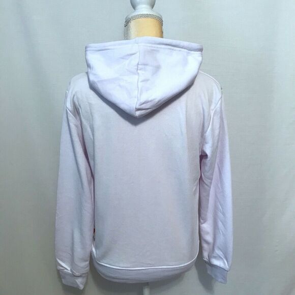 Foxhole NWOT White Hoodie Women Size S - Picture 4 of 8
